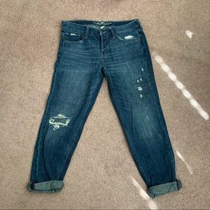 A&F 1892 Collection Boyfriend Straight Jeans sz 4